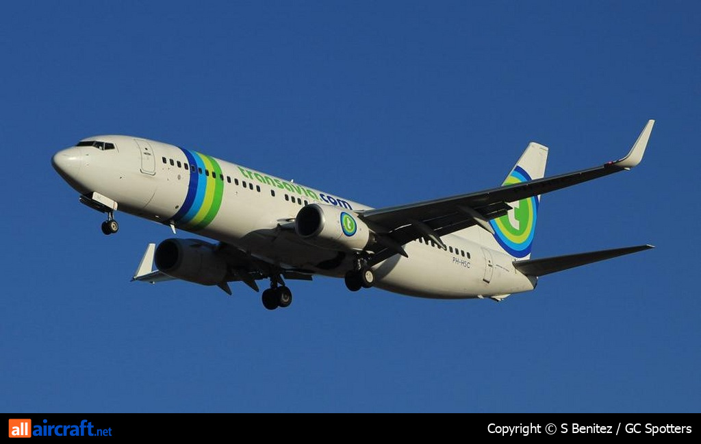 PH-HSC · Boeing 737-8K2(WL) · (LPA / GCLP)