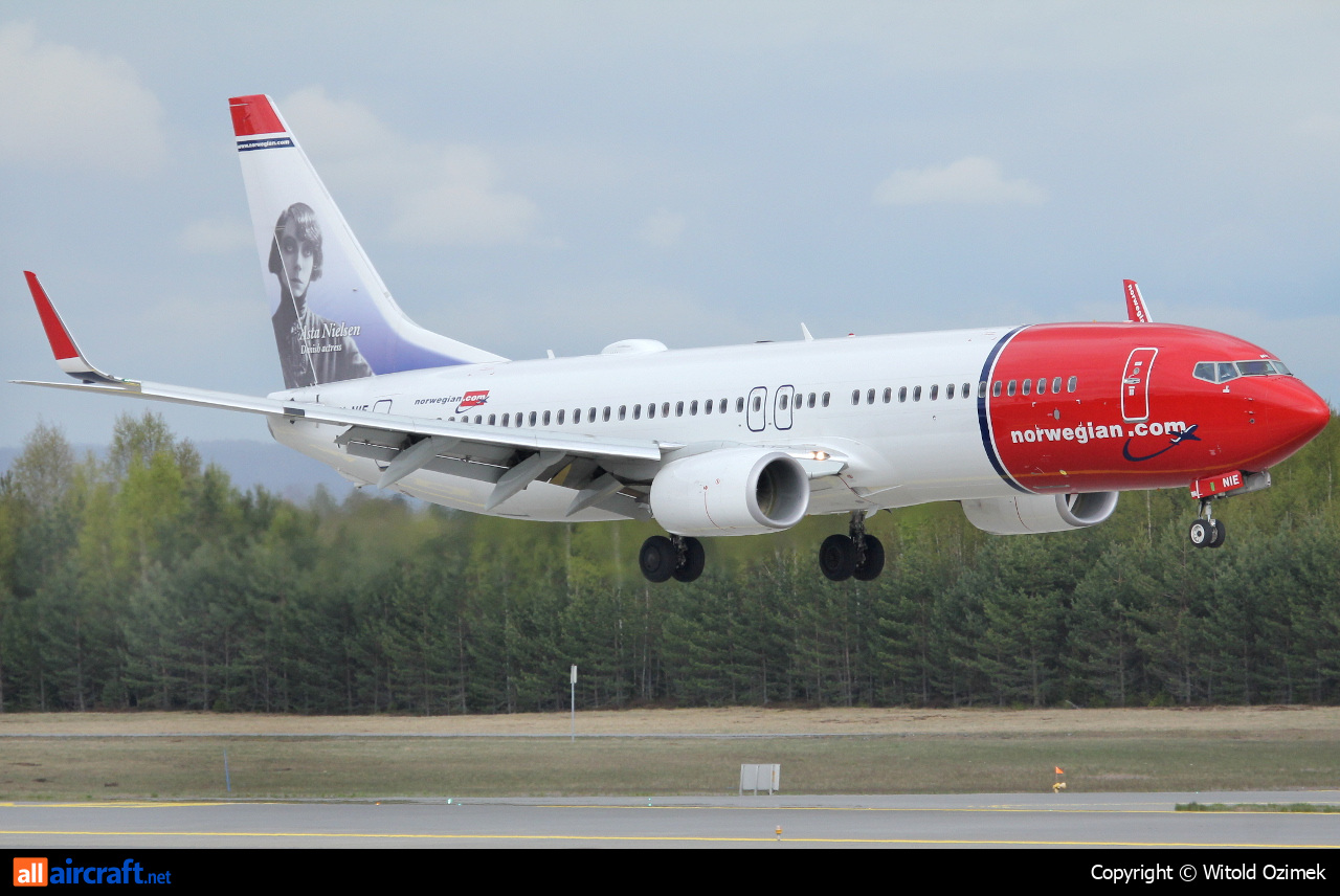 LN-NIE · Boeing 737-8JP(WL) · (OSL / ENGM)