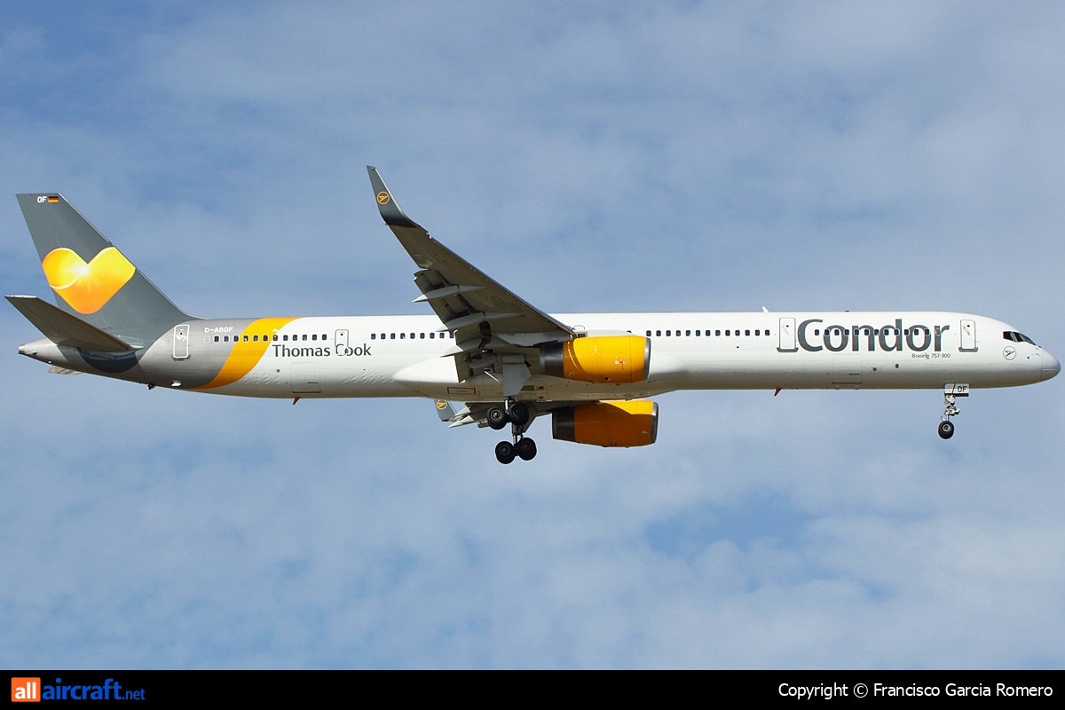 D-ABOF · Boeing 757-330(WL) · (LPA / GCLP)