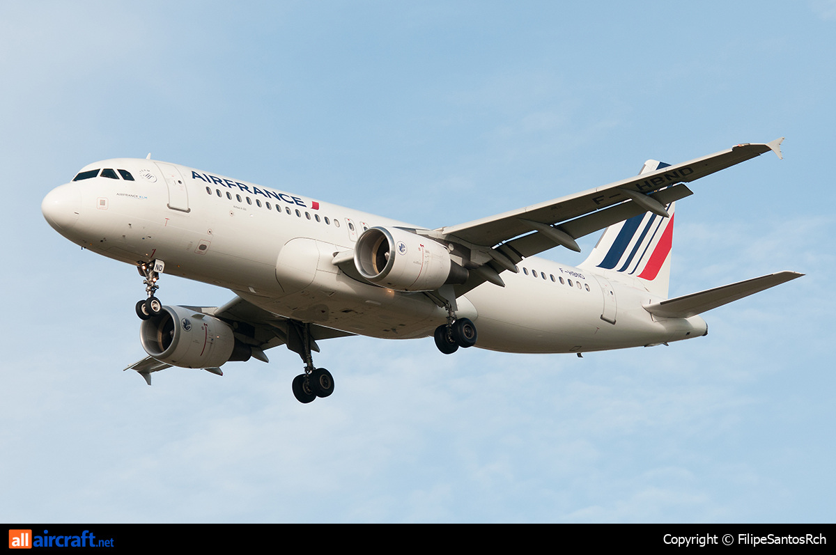 F-HBND · Airbus A320-214 · (BOD / LFBD)
