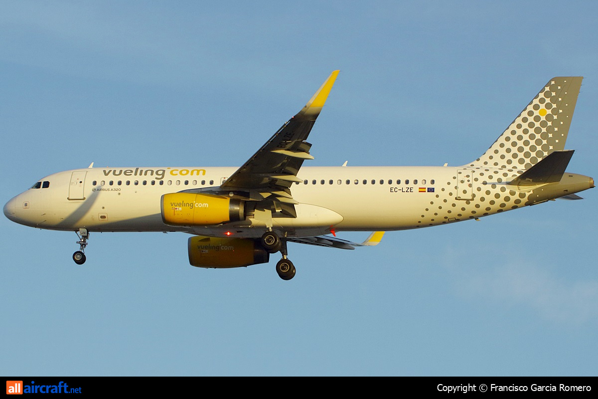 EC-LZE · Airbus A320-232(WL) · (LPA / GCLP)