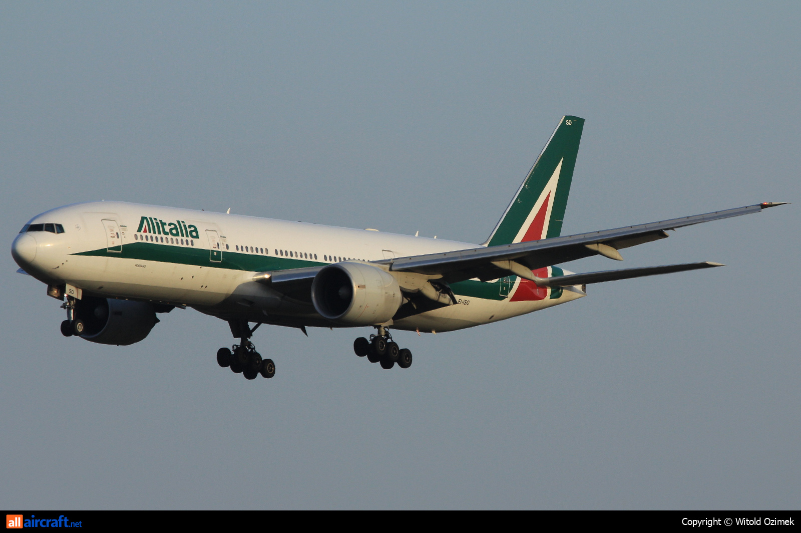 EI-ISO · Boeing 777-243(ER) · (FCO / LIRF)