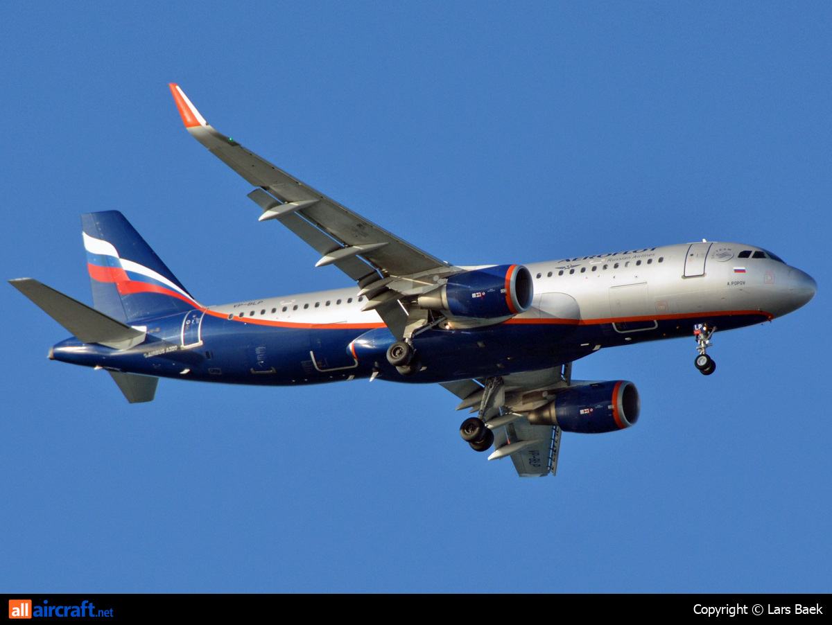 VP-BLP · Airbus A320-214(WL) · (CPH / EKCH)