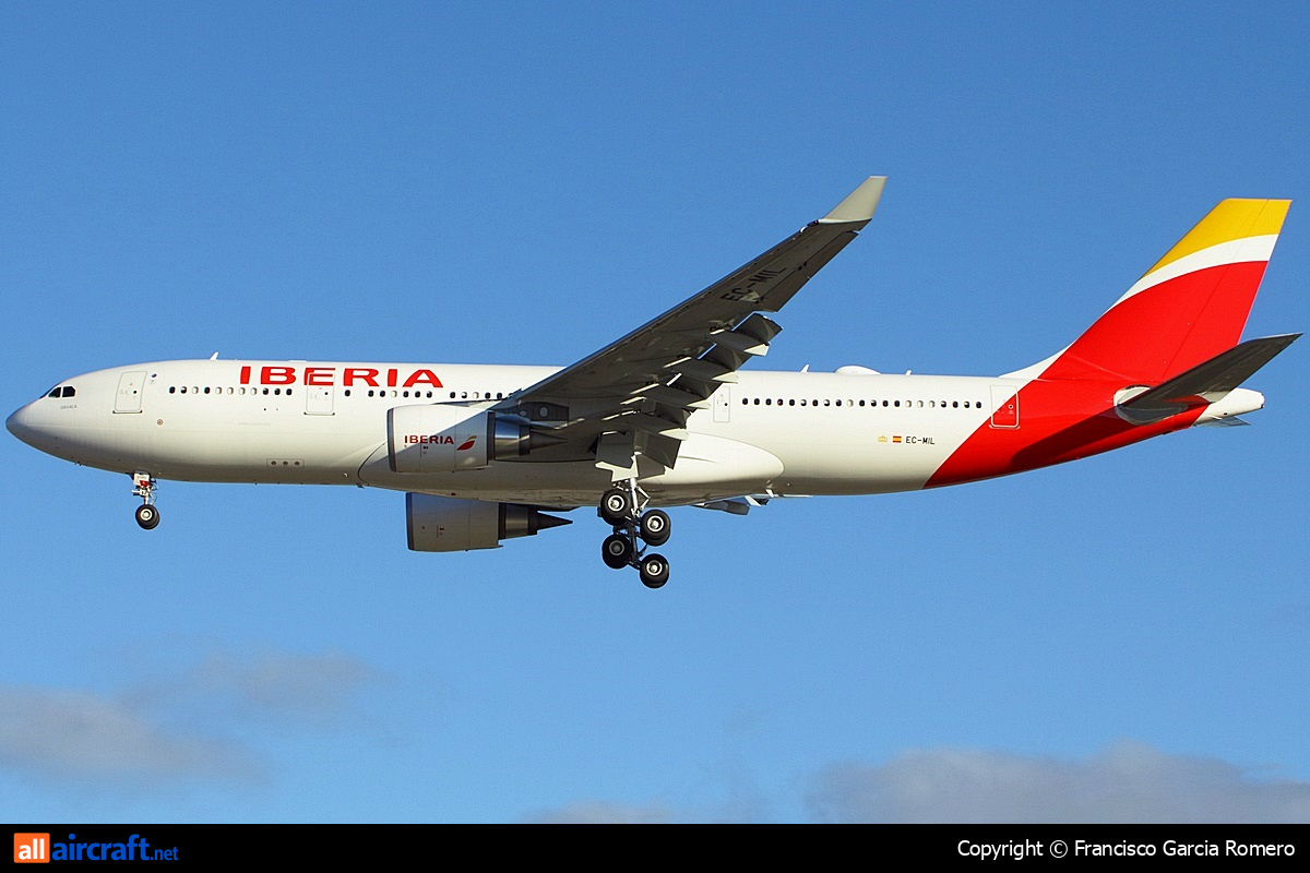 EC-MIL · Airbus A330-202 · (LPA / GCLP)