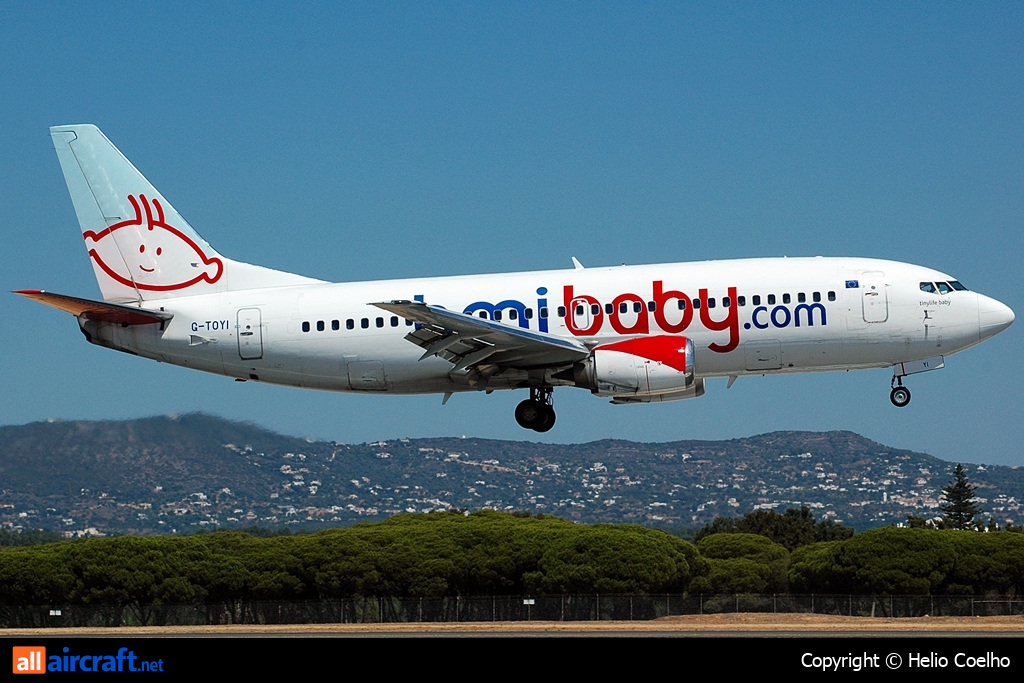 G-TOYI · Boeing 737-3Q8 · (FAO / LPFR)