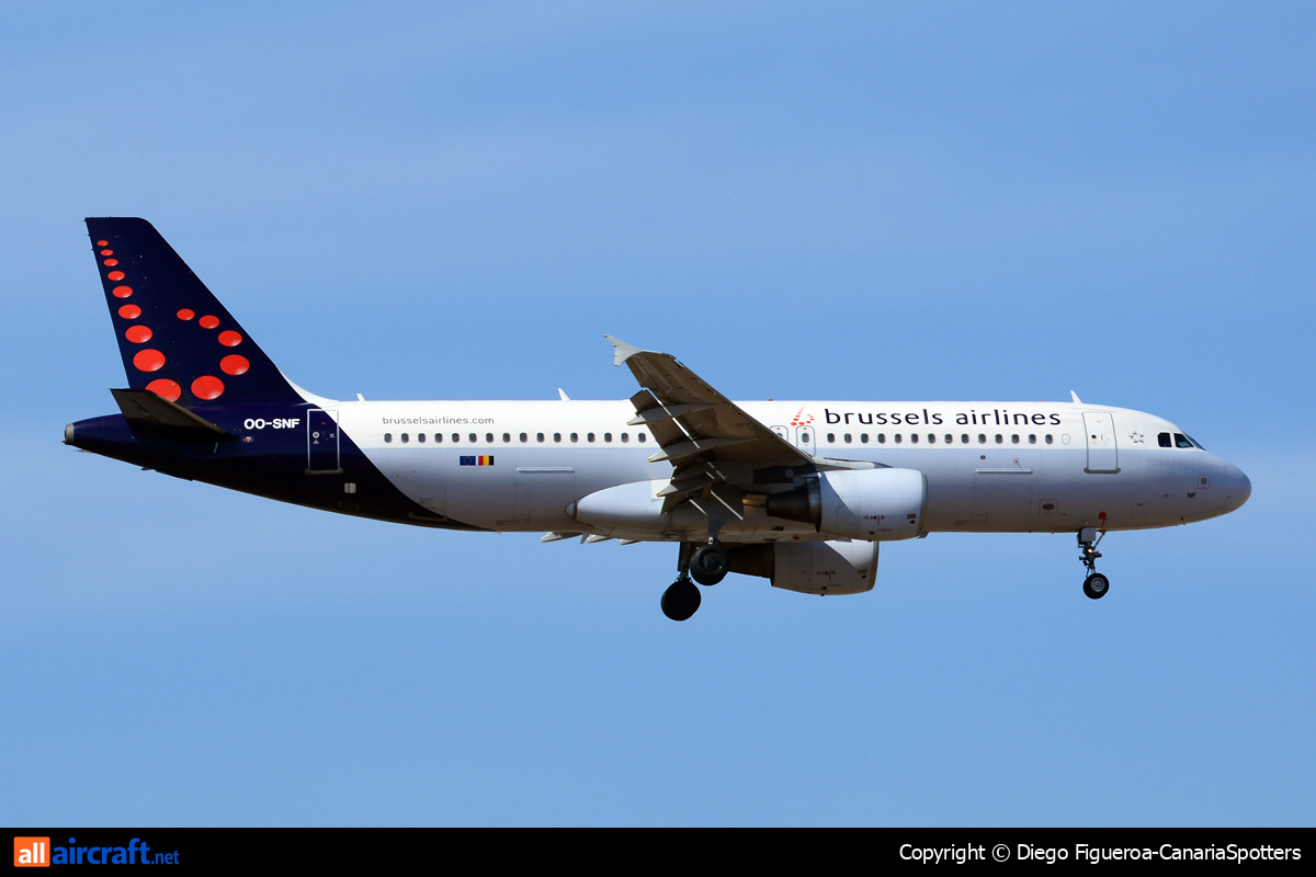 OO-SNF · Airbus A320-214 · (LPA / GCLP)