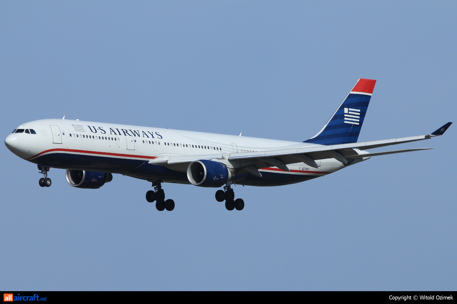 N278AY · Airbus A330-323 · (FCO / LIRF)