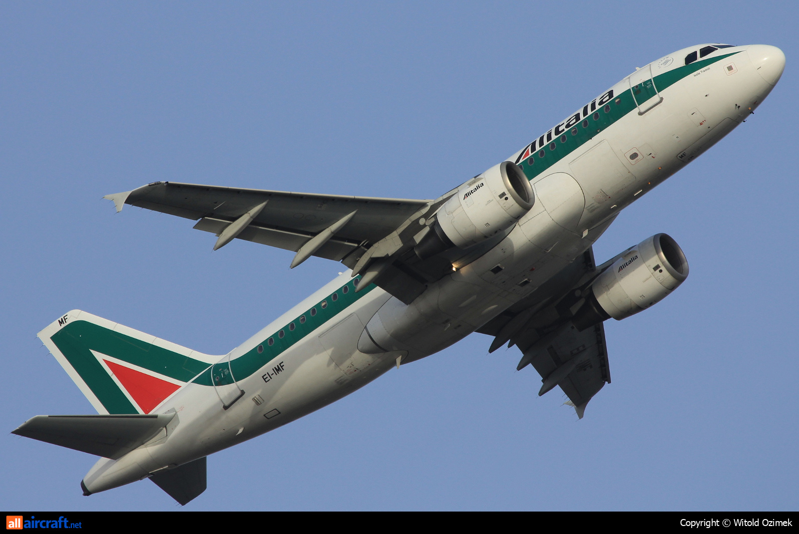 EI-IMF · Airbus A319-112 · (FCO / LIRF)