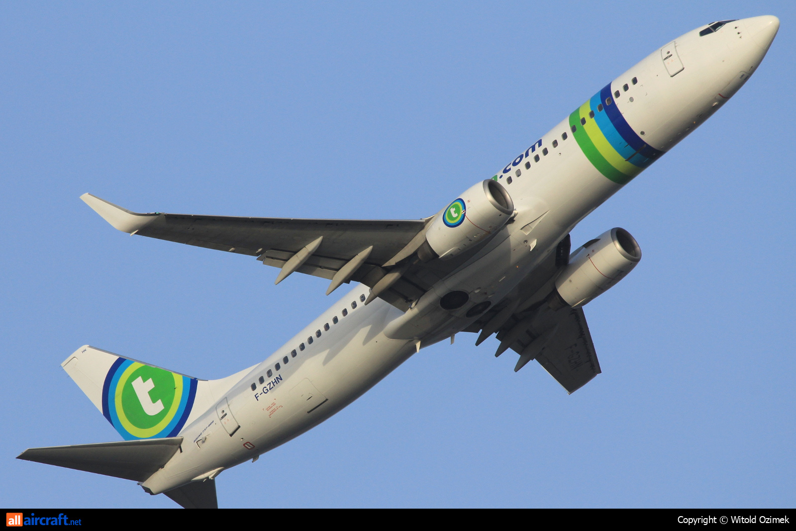 F-GZHN · Boeing 737-85H · (FCO / LIRF)