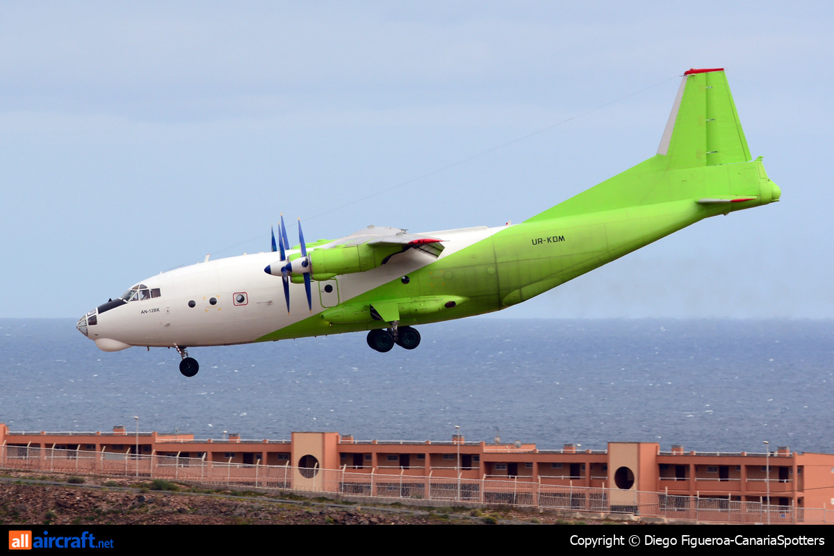 UR-KDM · Antonov An-12 · (LPA / GCLP)
