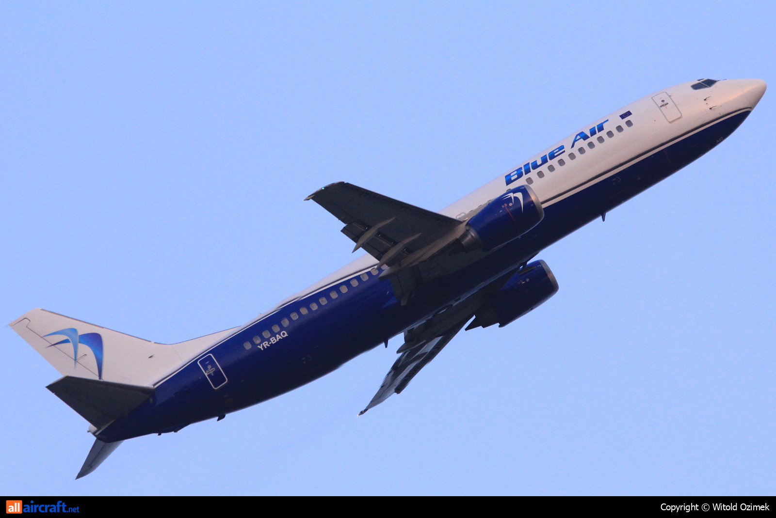 YR-BAQ · Boeing 737-4D7 · (FCO / LIRF)