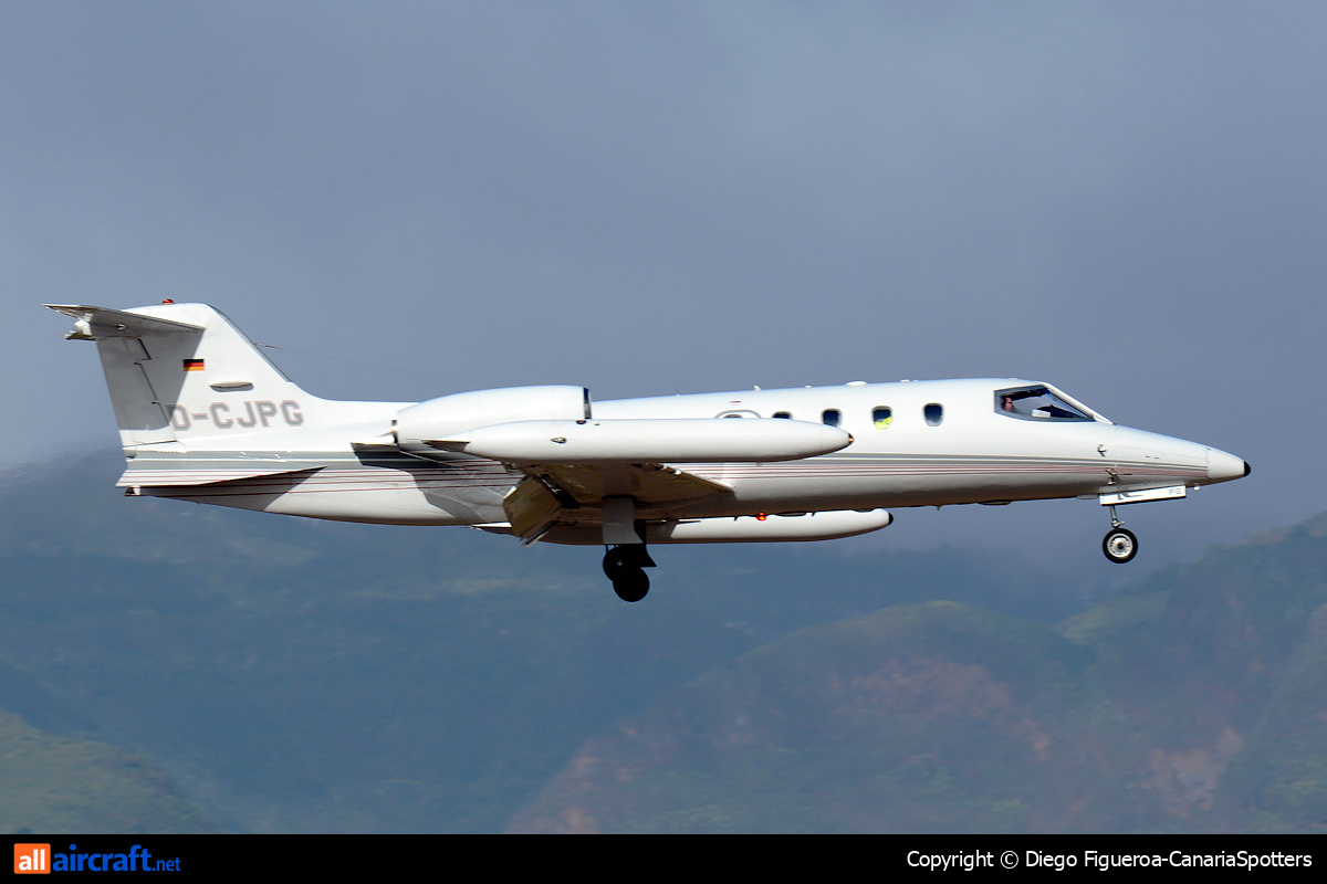 D-CJPG · Learjet 35A · (LPA / GCLP)