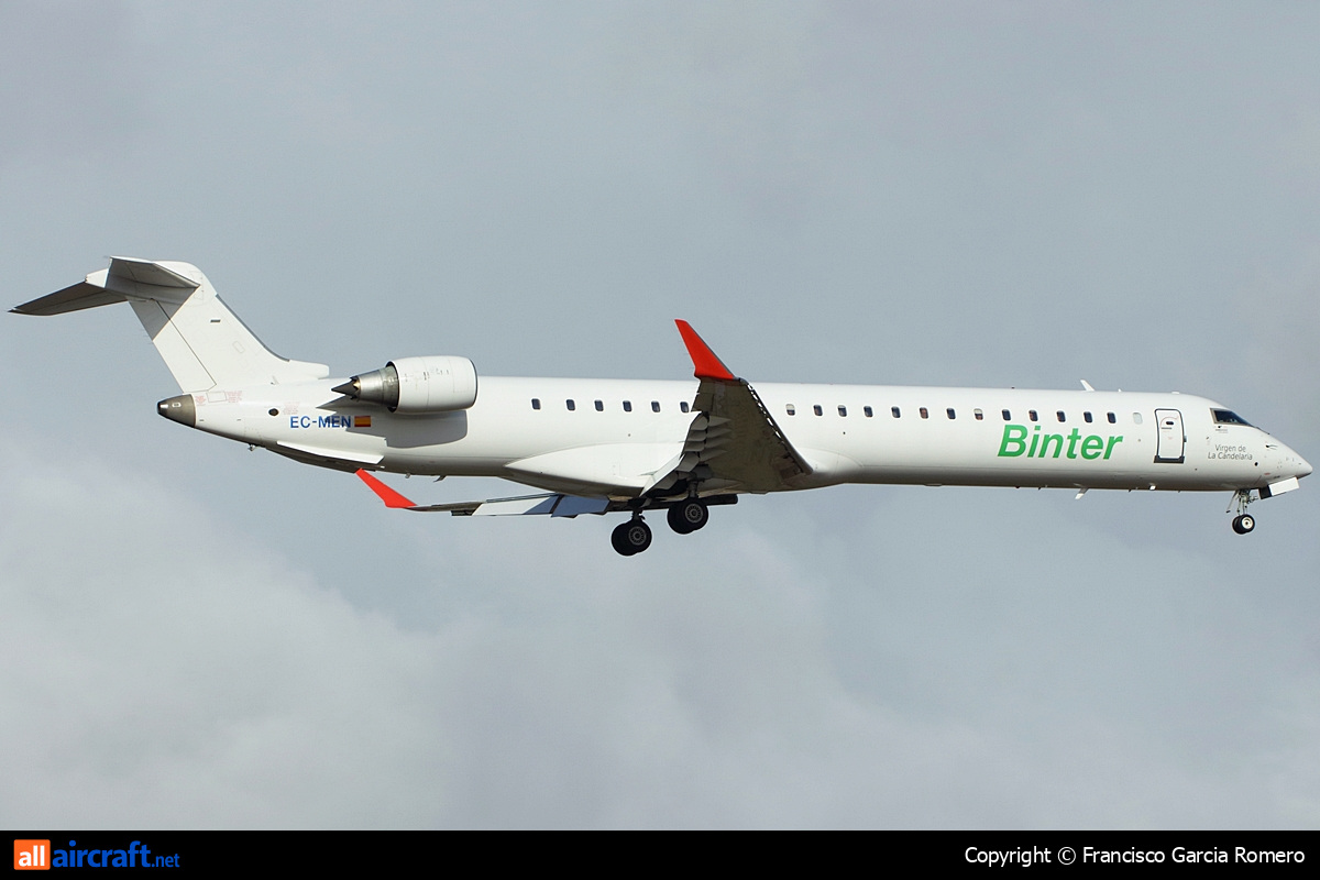 EC-MEN · Bombardier CRJ-900ER · (LPA / GCLP)