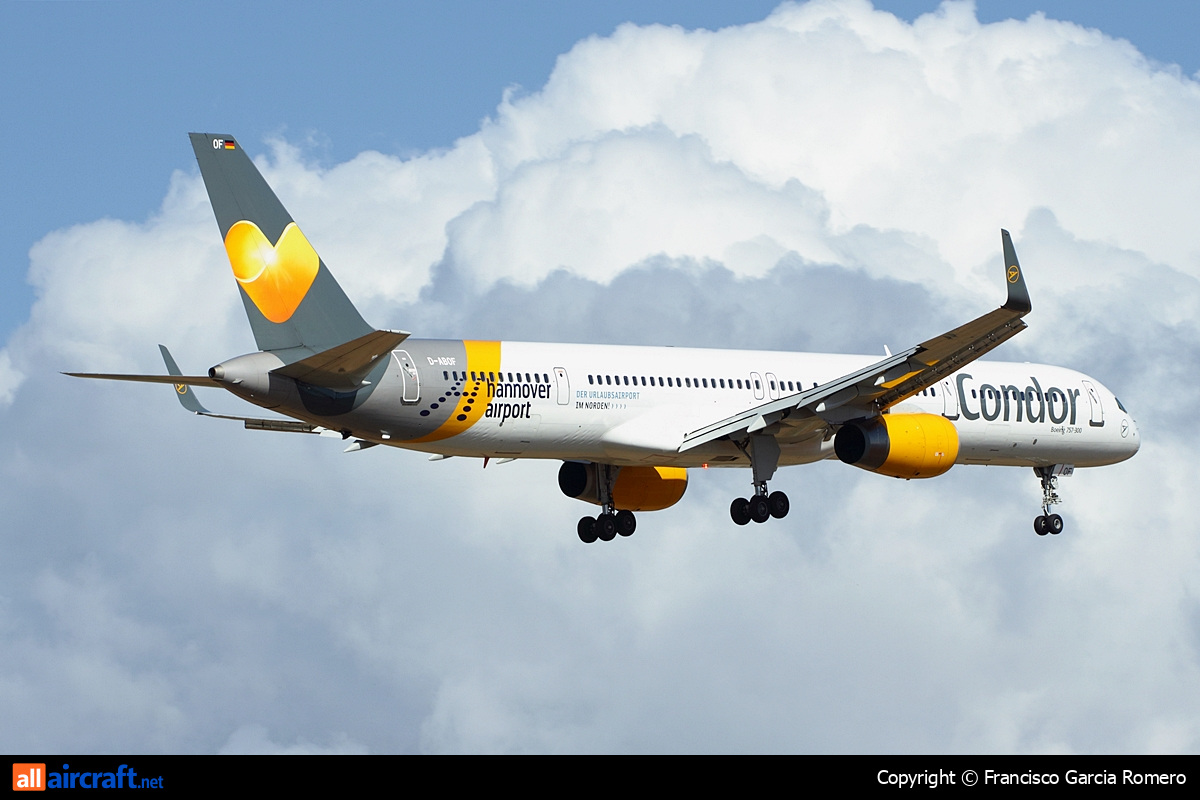 D-ABOF · Boeing 757-330(WL) · (LPA / GCLP)