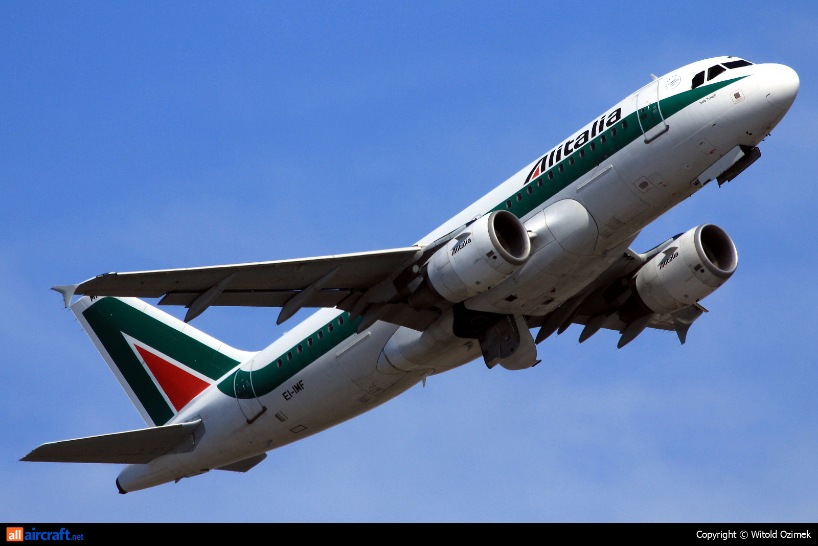 EI-IMF · Airbus A319-112 · (FCO / LIRF)