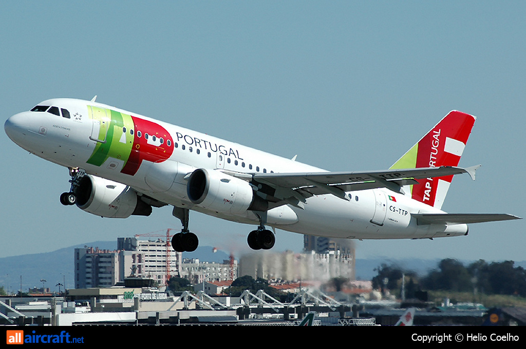 CS-TTP · Airbus A319-111 · (LIS / LPPT)