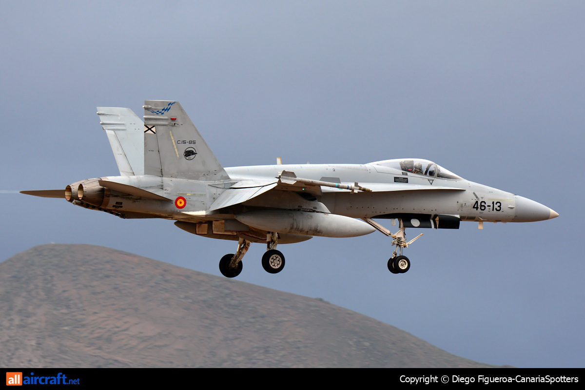 C.15-85 · McDonnell Douglas EF-18A Hornet · (LPA / GCLP)