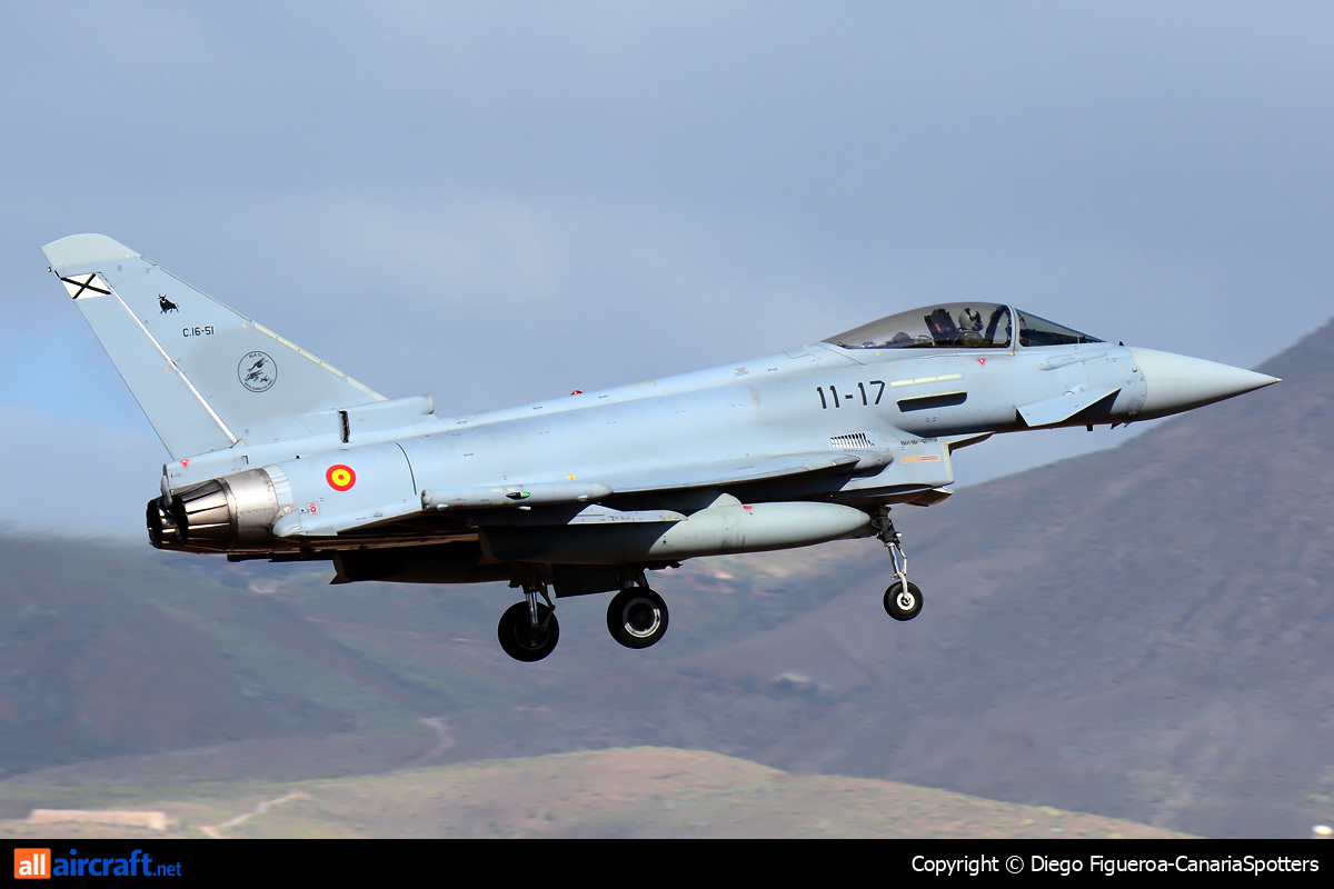 C.16-51 · Eurofighter EF-2000 Typhoon S · (LPA / GCLP)