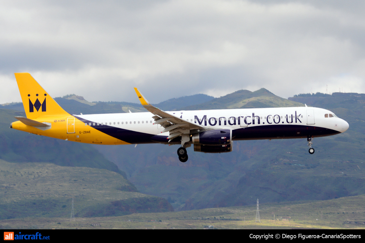 G-ZBAE · Airbus A321-231 · (LPA / GCLP)