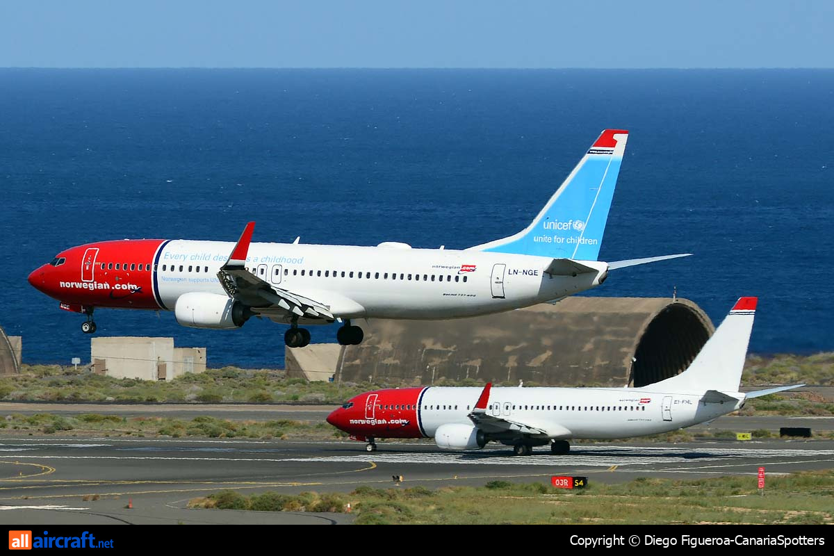 LN-NGE · Boeing 737-8JP(WL) · (LPA / GCLP)