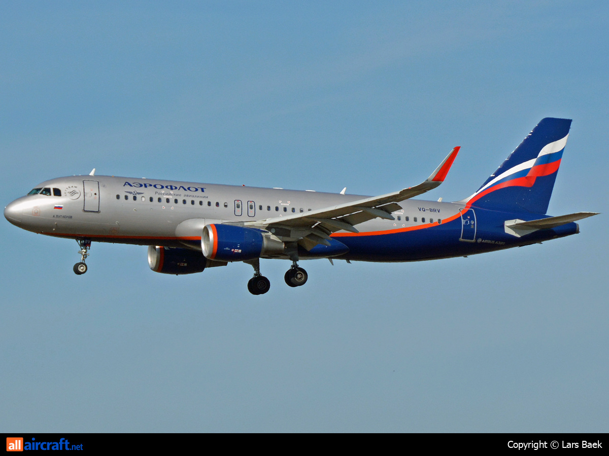 VQ-BRV · Airbus A320-214 · (CPH / EKCH)