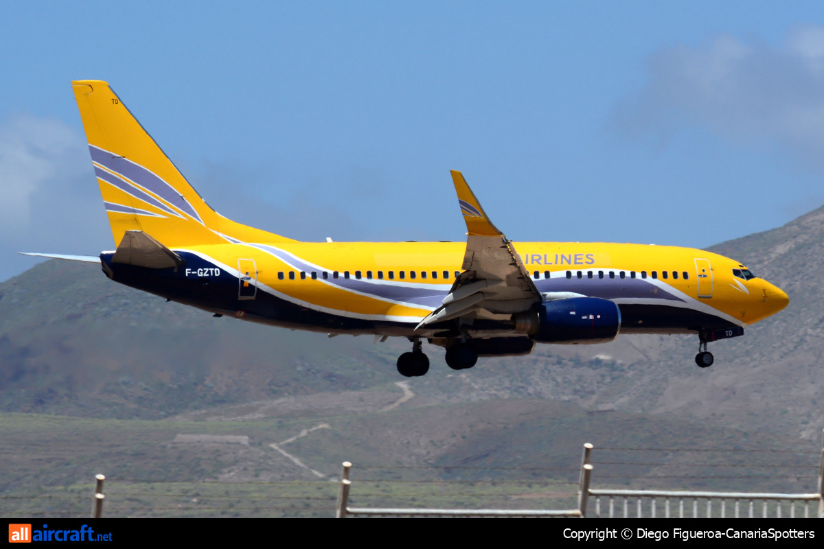 F-GZTD · Boeing 737-73V(WL) · (LPA / GCLP)
