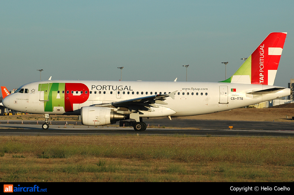 CS-TTE · Airbus A319-111 · (LIS / LPPT)