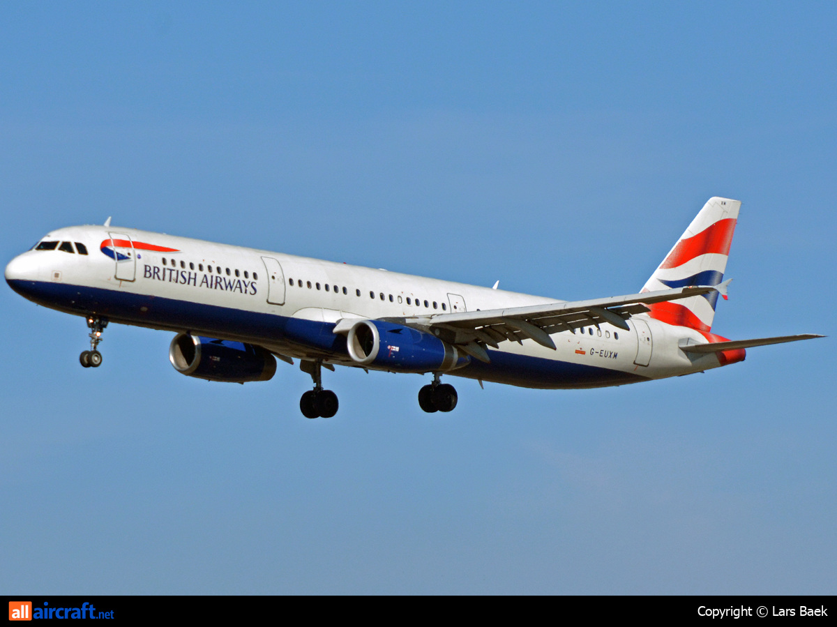 G-EUXM · Airbus A321-231 · (CPH / EKCH)
