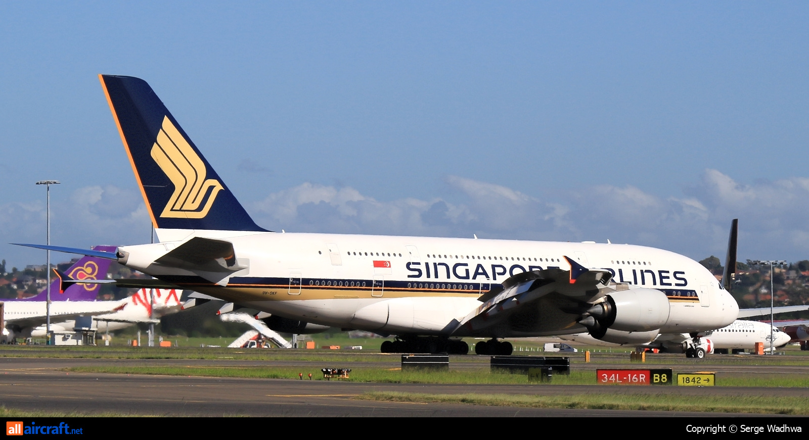 9V-SKF · Airbus A380-841 · (SYD / YSSY)