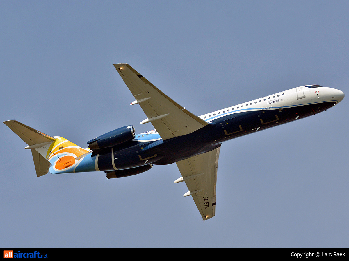9A-BTE · Fokker 100 · (CPH / EKCH)
