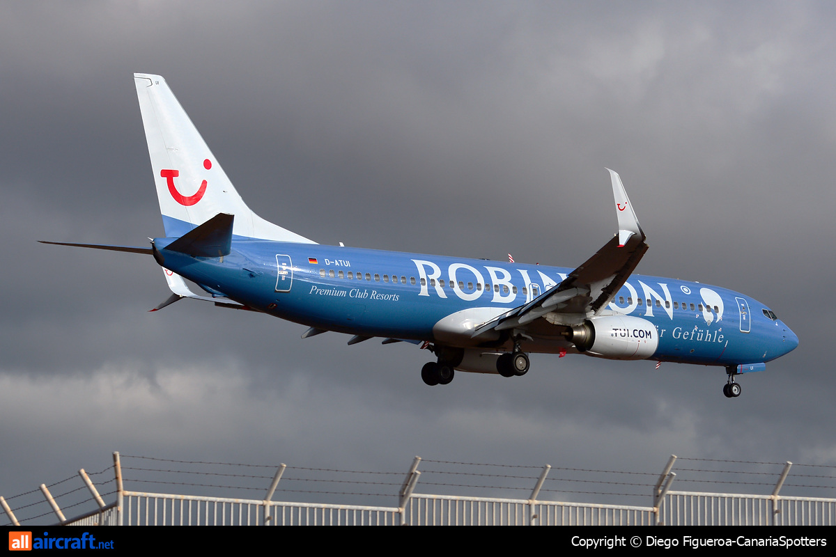 D-ATUI · Boeing 737-8K5(WL) · (LPA / GCLP)
