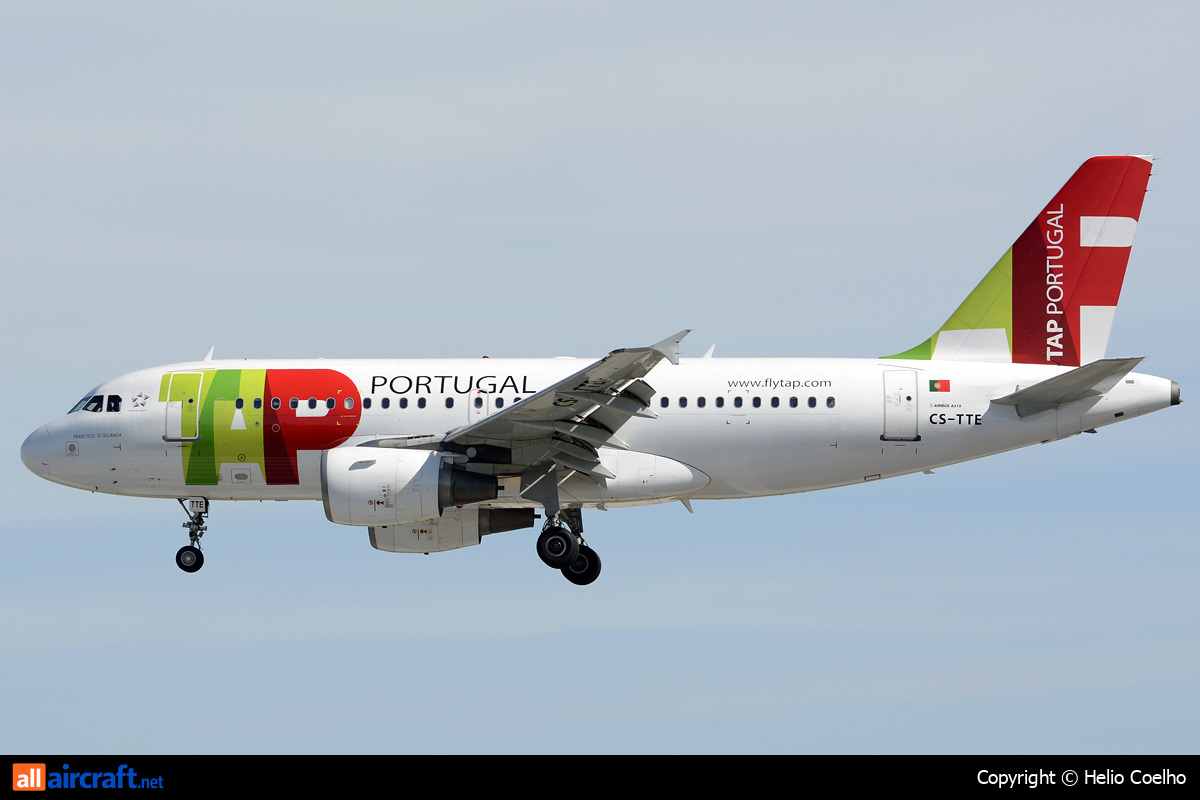 CS-TTE · Airbus A319-111 · (LIS / LPPT)