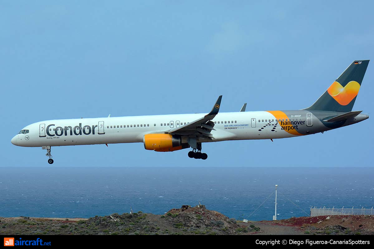 D-ABOF · Boeing 757-330(WL) · (LPA / GCLP)