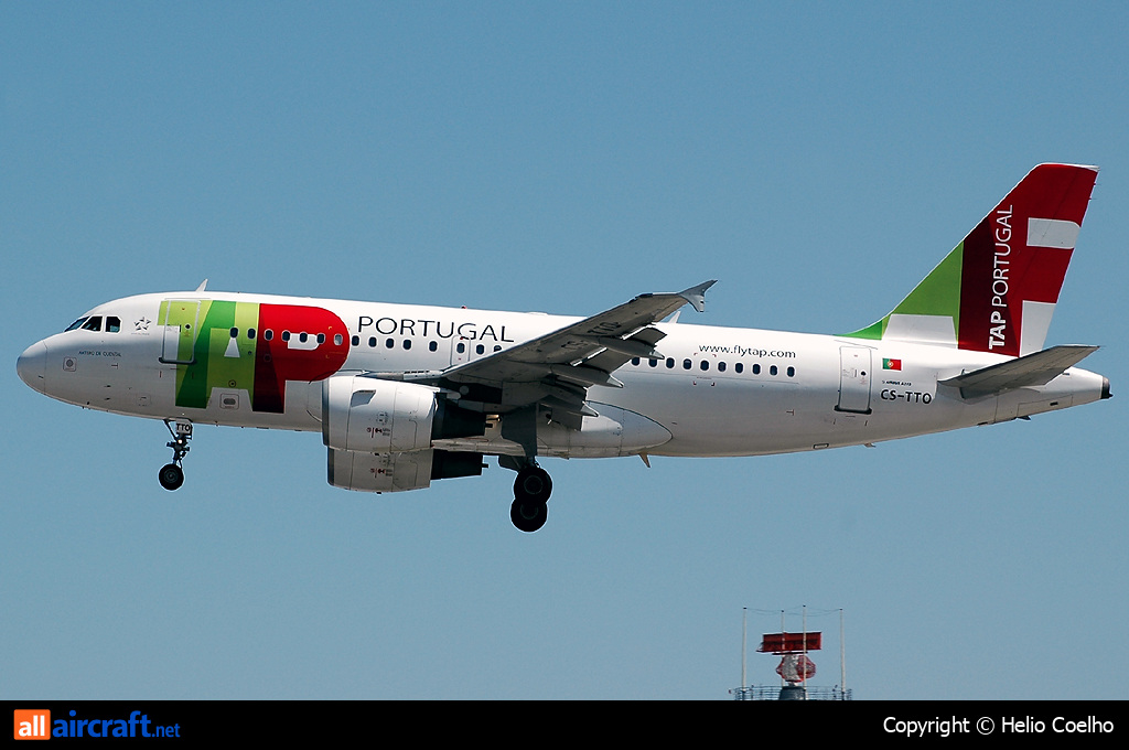 CS-TTO · Airbus A319-111 · (LIS / LPPT)