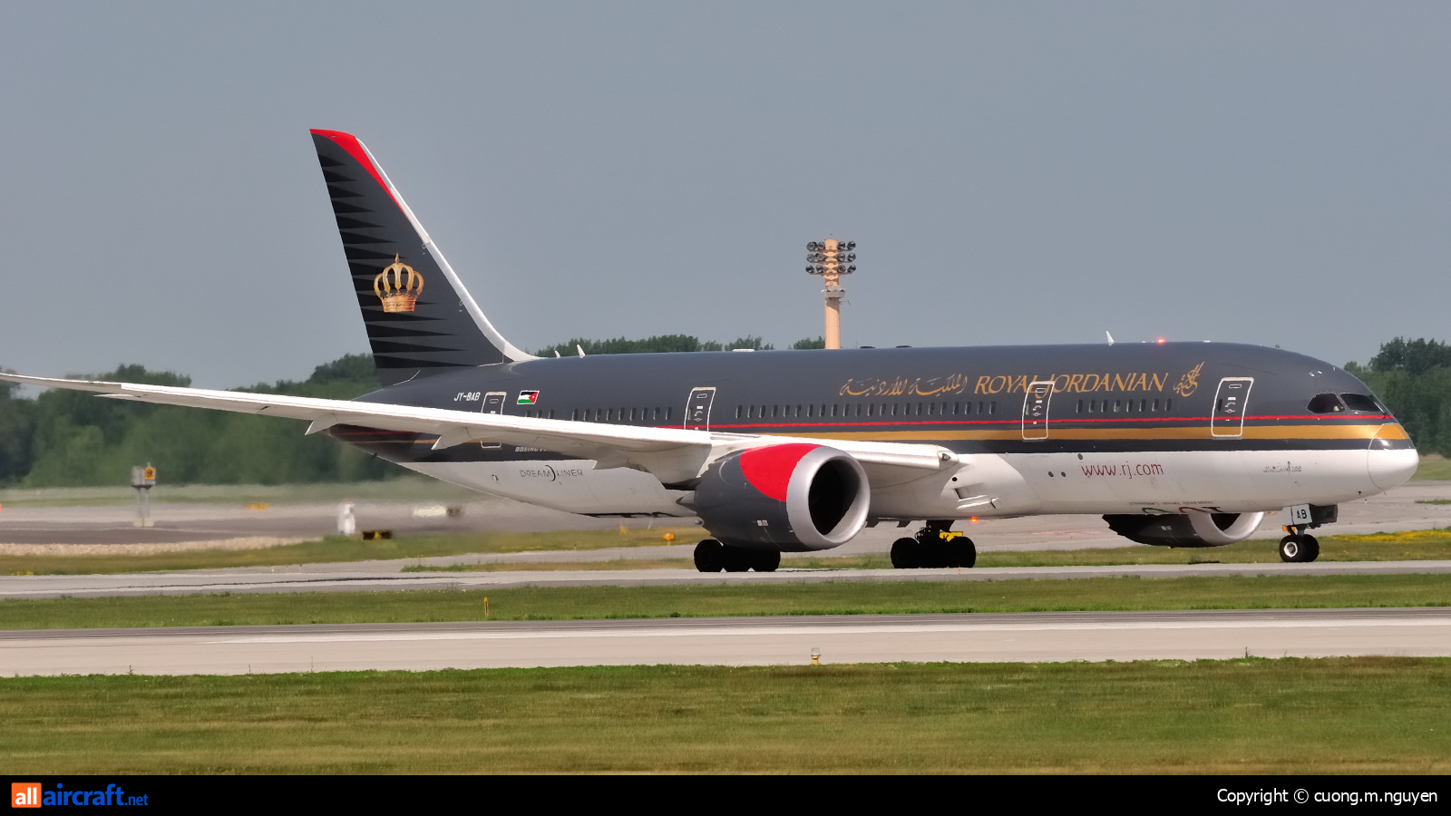 JY-BAB · Boeing 787-8 Dreamliner · (YUL / CYUL)