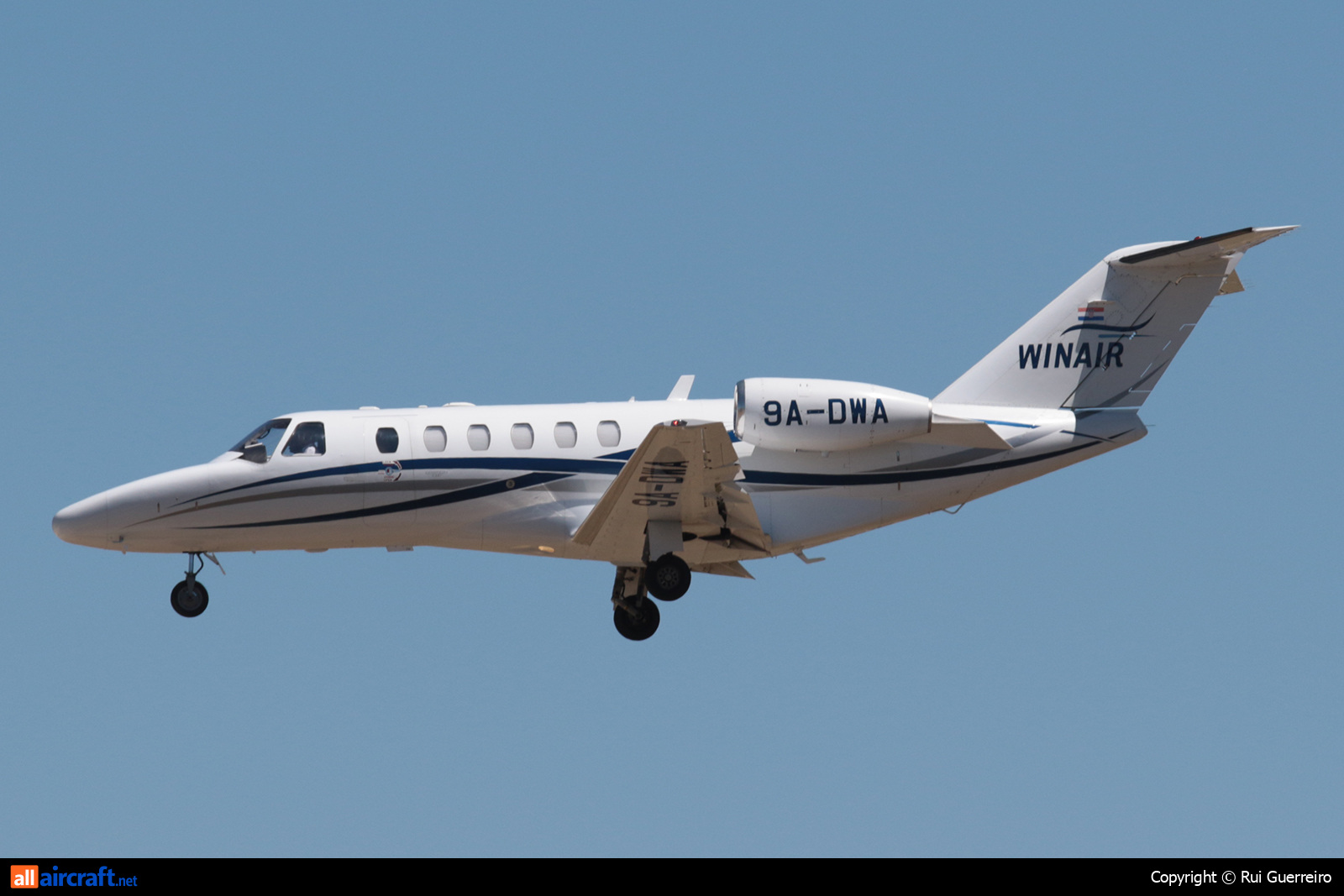 9A-DWA · Cessna 525A CitationJet CJ2 · (LIS / LPPT)