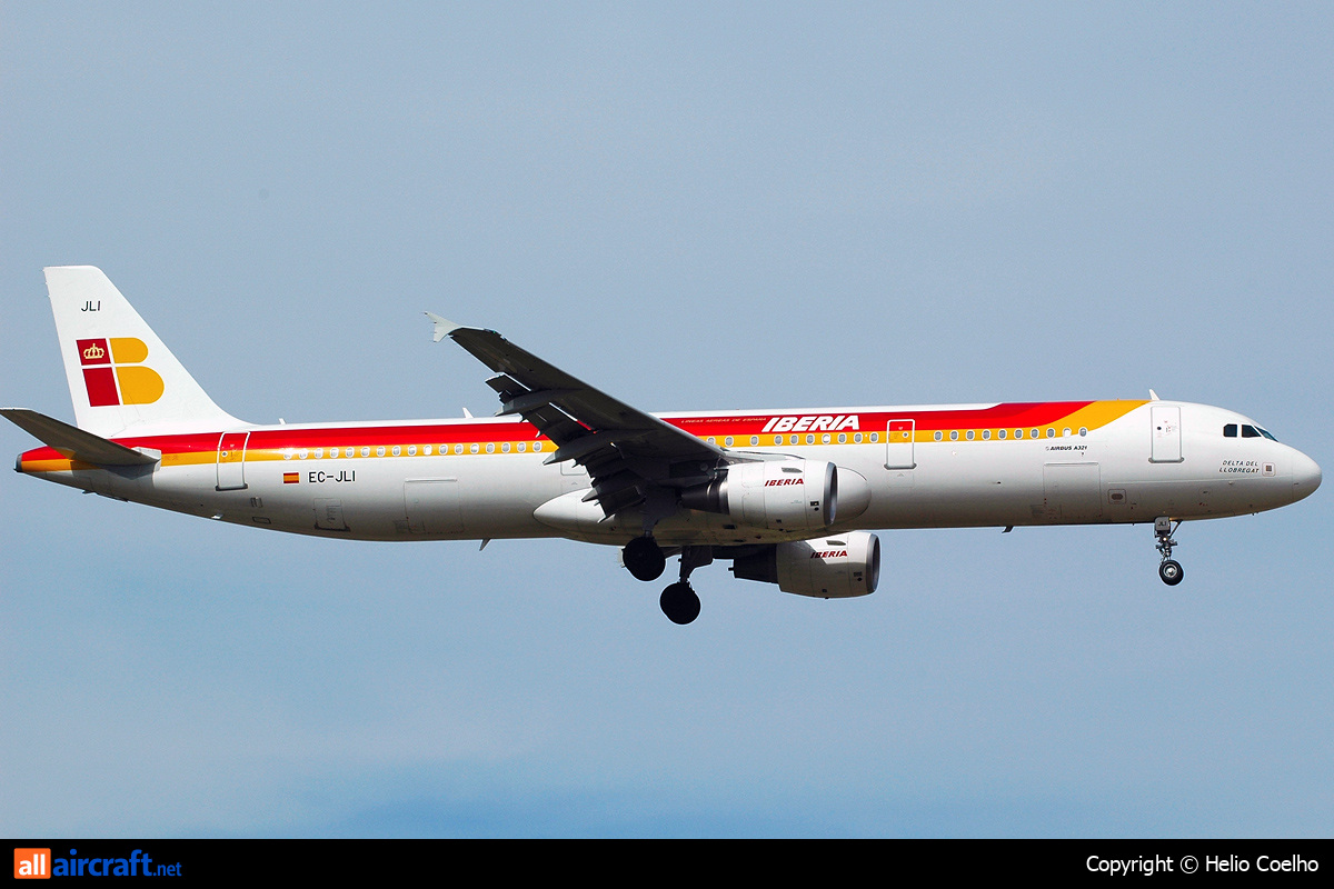 EC-JLI · Airbus A321-211 · (AGP / LEMG)
