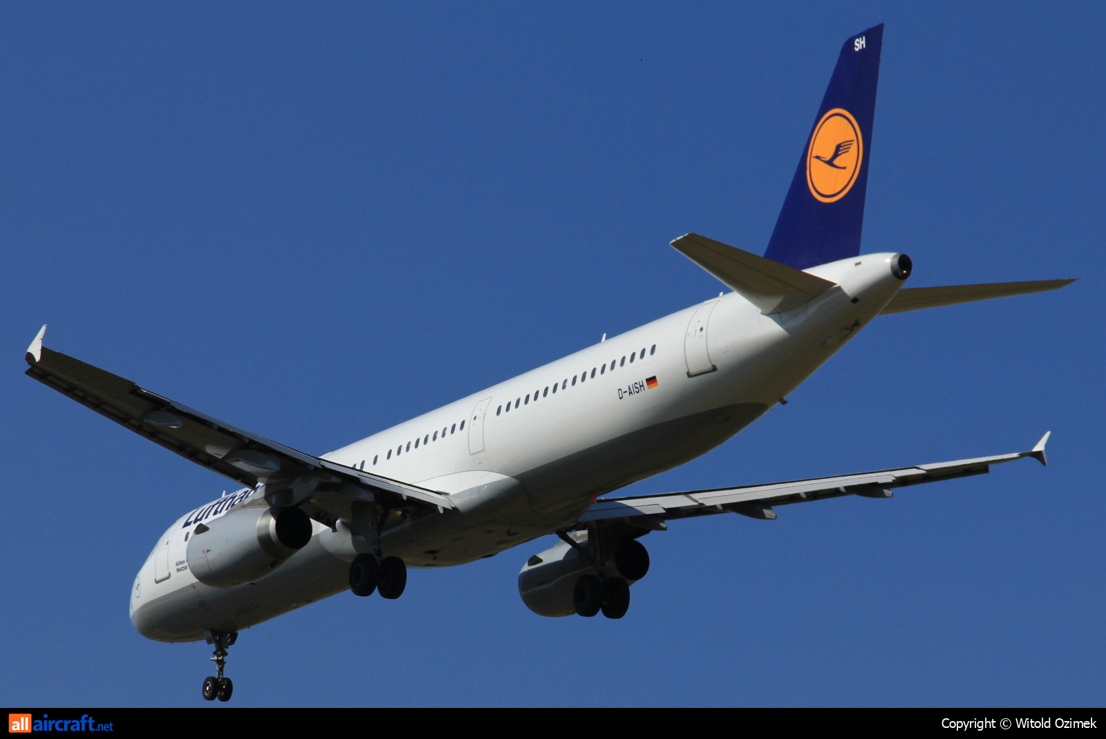 D-AISH · Airbus A321-231 · (FCO / LIRF)