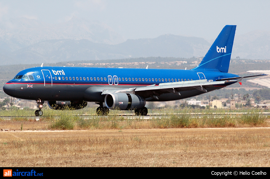 G-MIDY · Airbus A320-232 · (PMI / LEPA / LESJ)