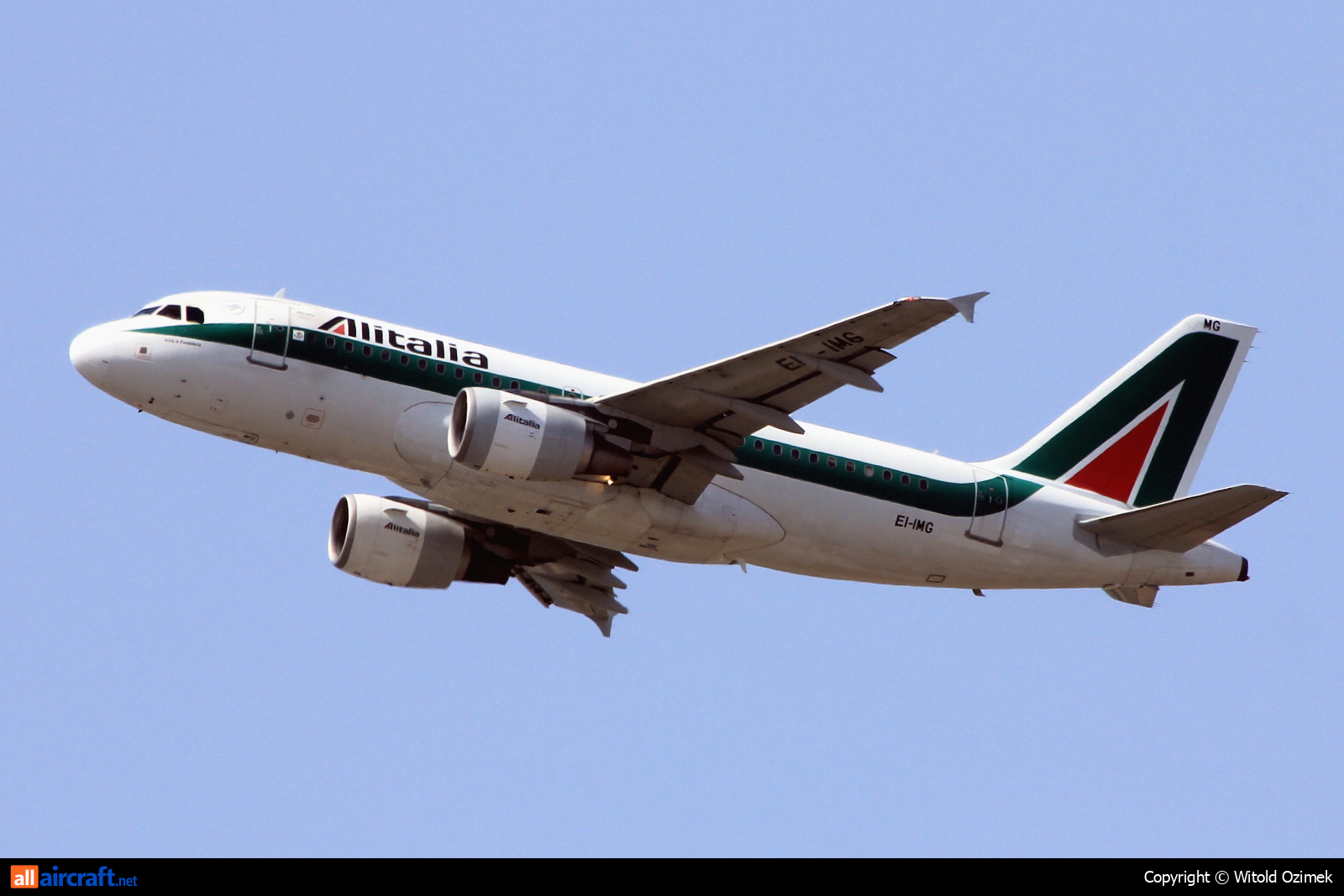 EI-IMG · Airbus A319-112 · (FCO / LIRF)
