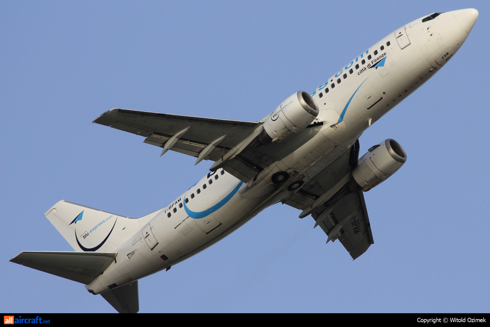 I-BPAM · Boeing 737-3Y0 · (FCO / LIRF)