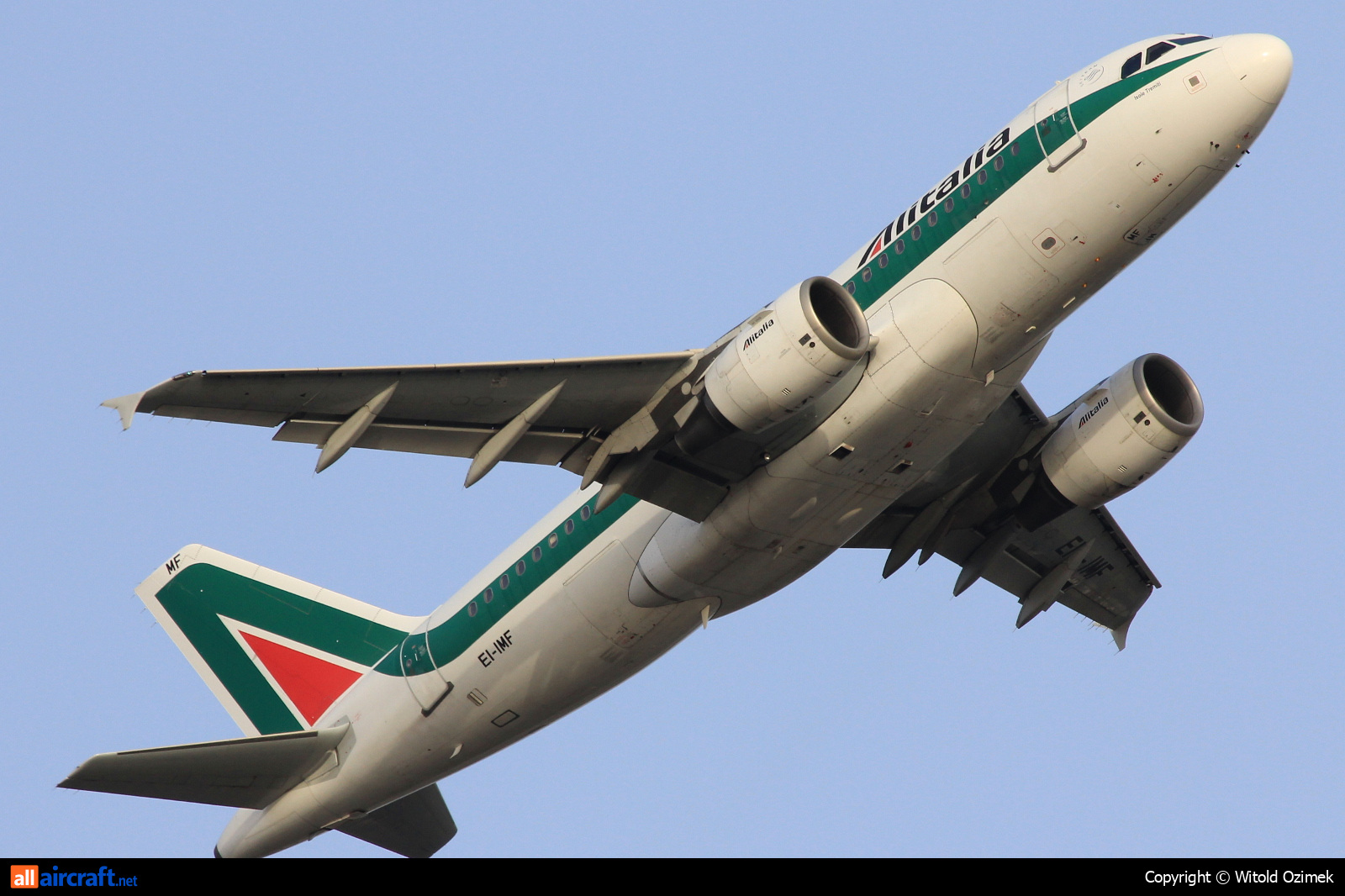 EI-IMF · Airbus A319-112 · (FCO / LIRF)