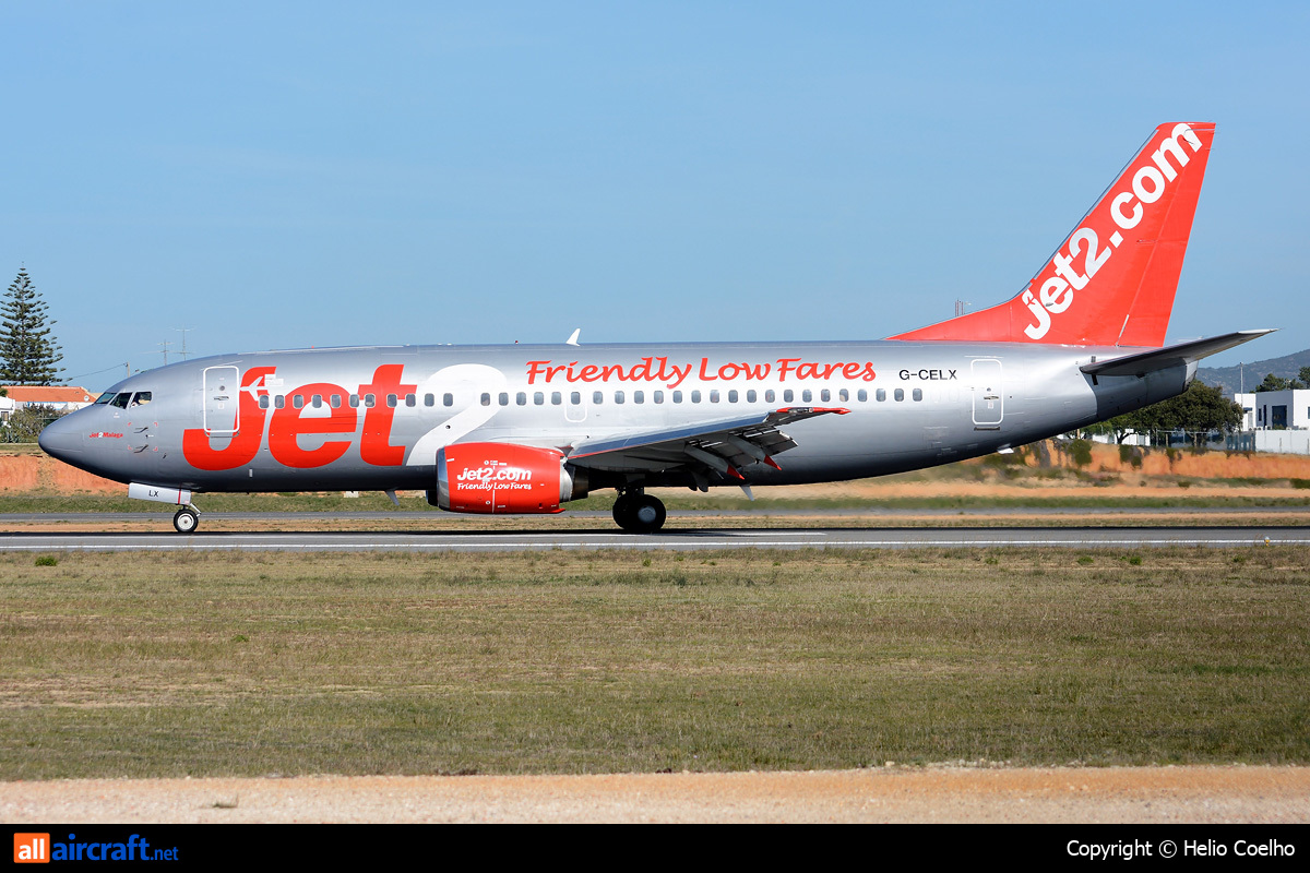 G-CELX · Boeing 737-377(QC) · (FAO / LPFR)