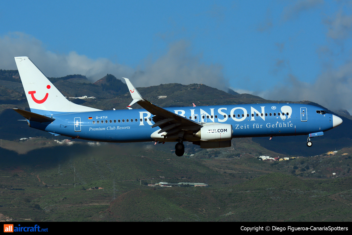 D-ATUI · Boeing 737-8K5(WL) · (LPA / GCLP)
