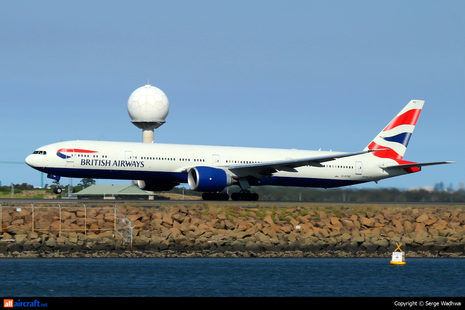 G-STBE · Boeing 777-36N/ER · (SYD / YSSY)