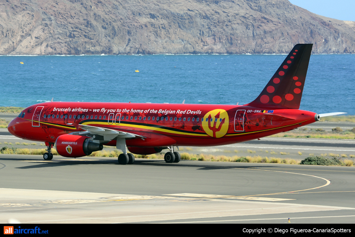 OO-SNA · Airbus A320-214 · (LPA / GCLP)