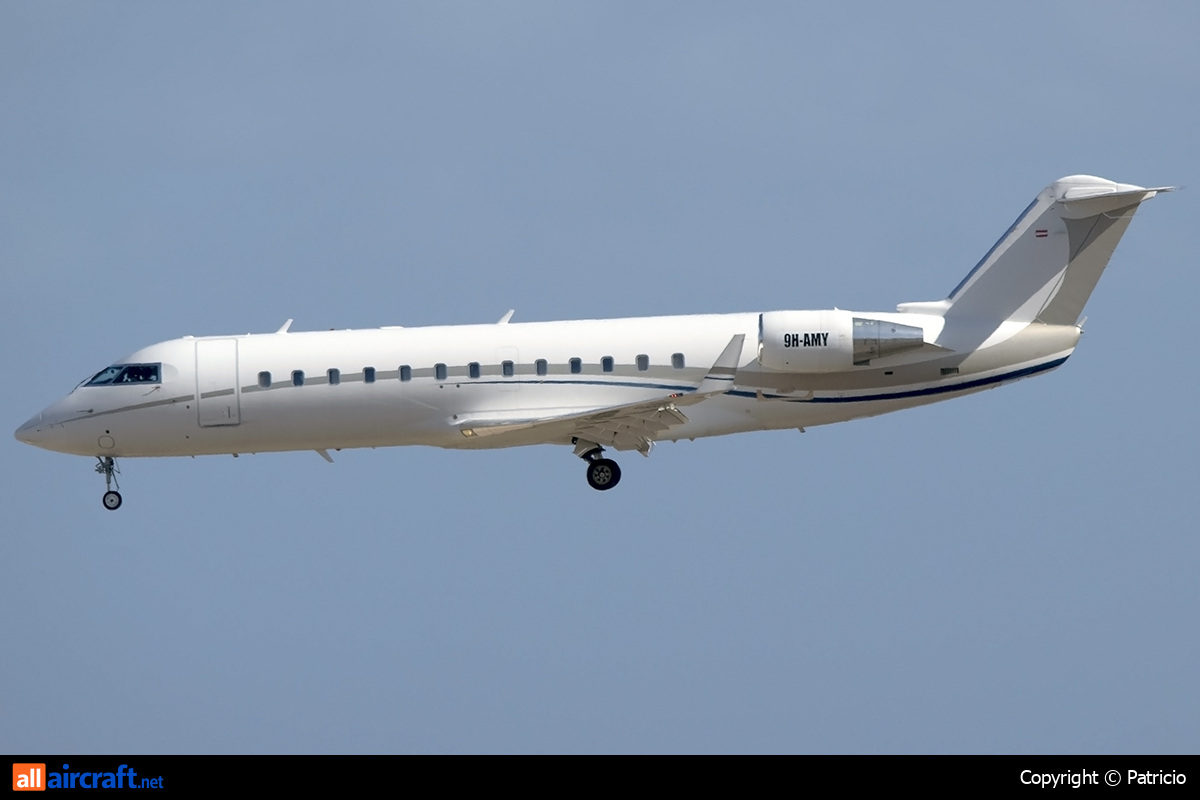 9H-AMY · Bombardier CL-600-2B19 Challenger 850 · (LPA / GCLP)