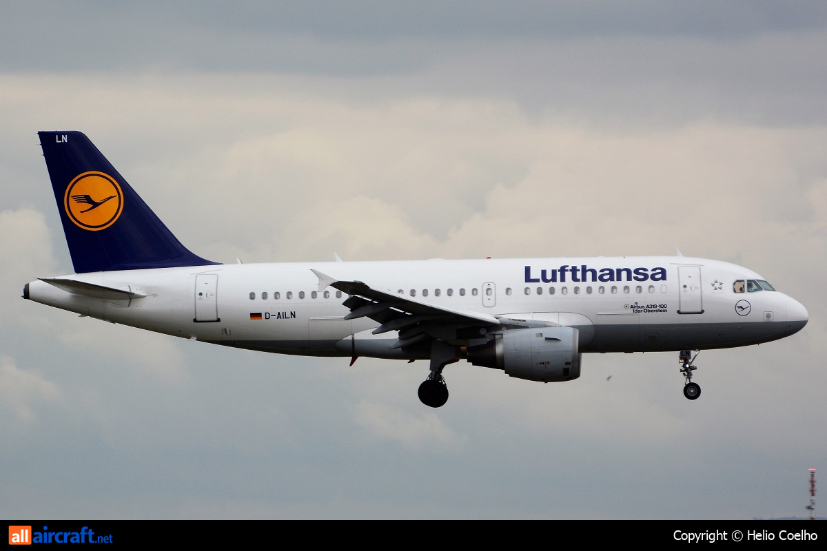 D-AILN · Airbus A319-114 · (FRA / EDDF)