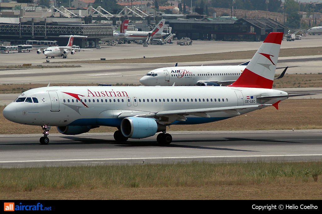 OE-LBO · Airbus A320-214 · (LIS / LPPT)
