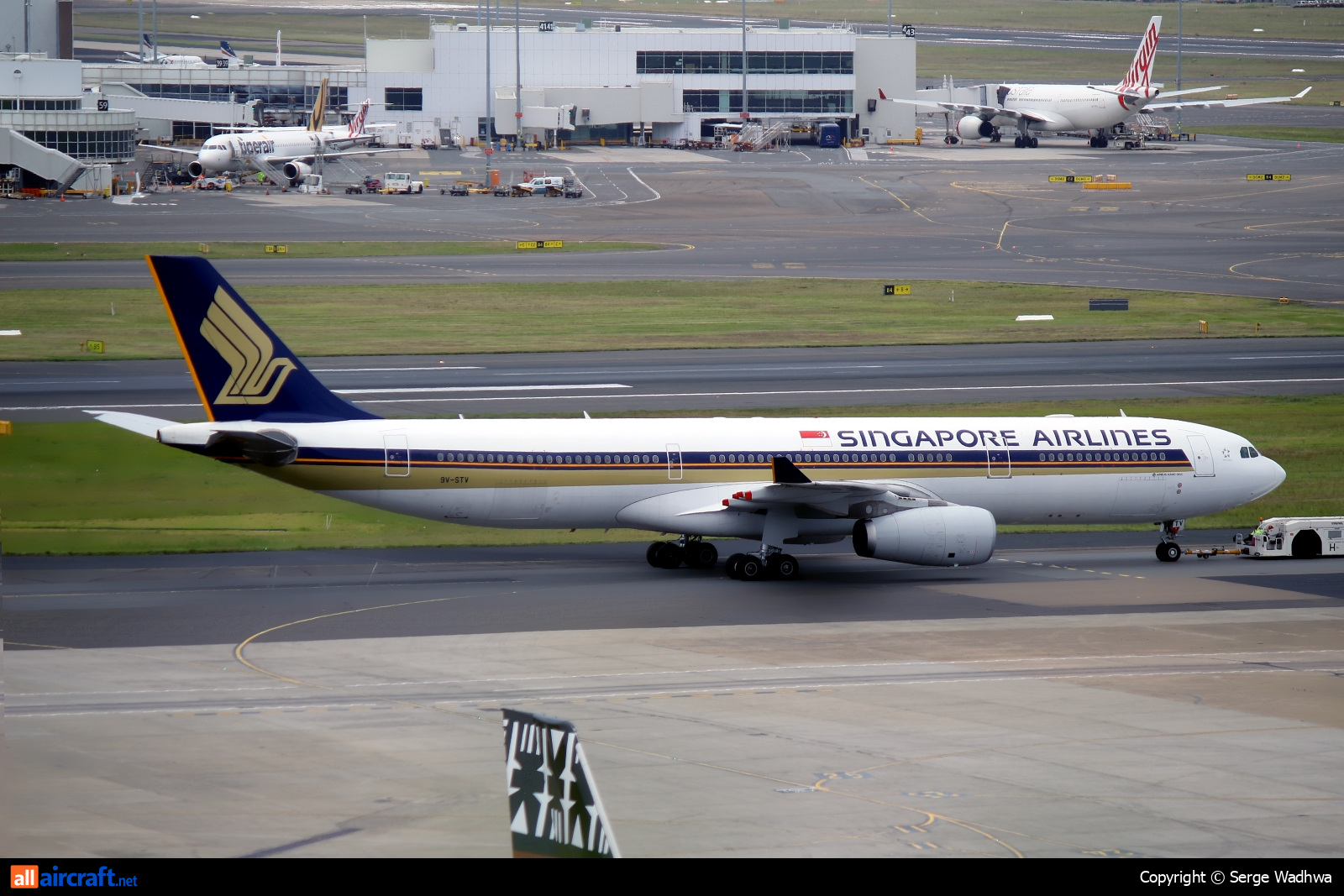9V-STV · Airbus A330-343 · (SYD / YSSY)